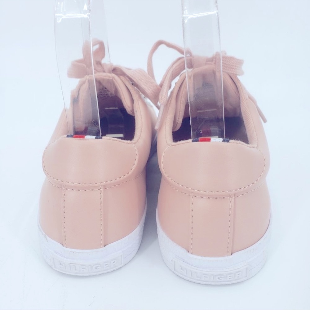 Tommy Hilfiger Pink Tennis shoe Size 7.5 - laces white and sole white! - Picture 5 of 7